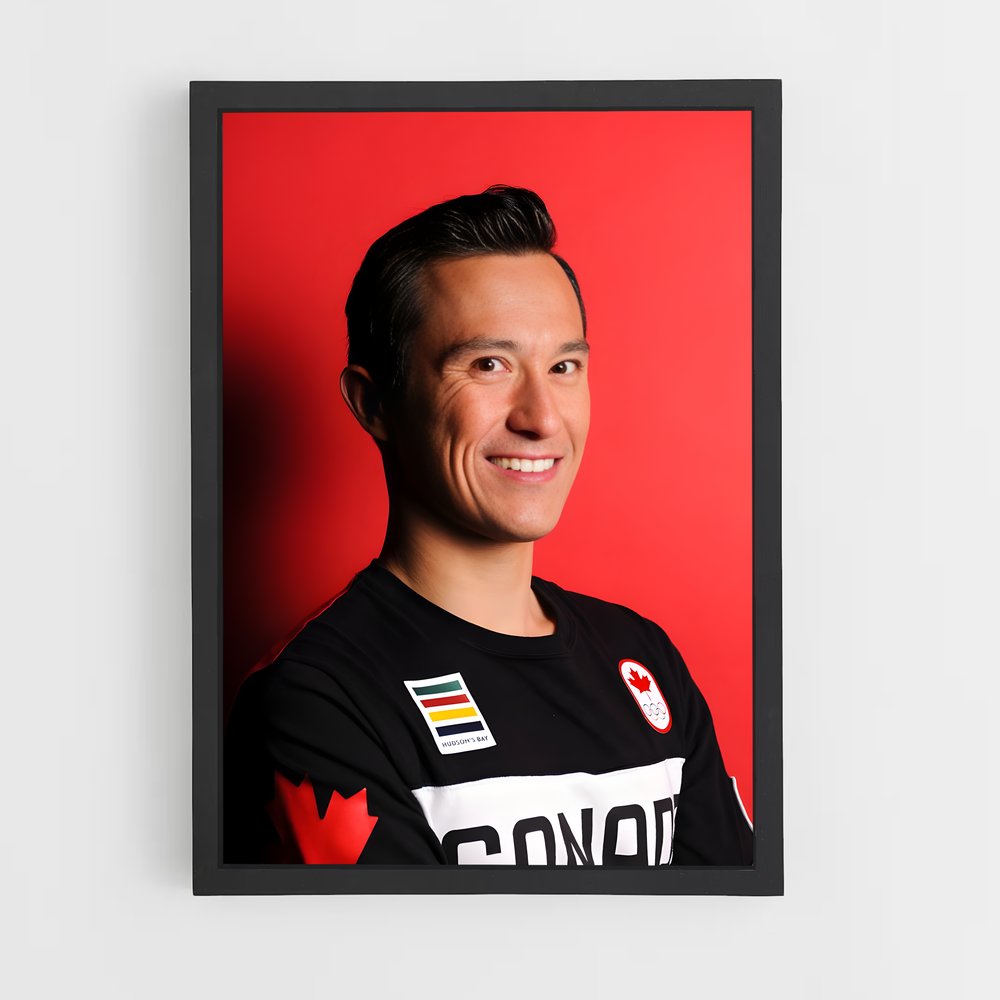 Poster Patrick chan créatives – affiche Patinage artistique (vue 2)